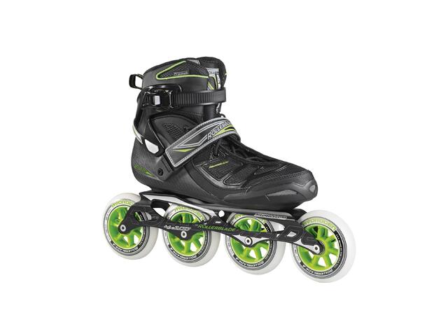 ROLLERBLADE TEMPEST 100 C Svart/Grön 265 Inlines Premium herr 